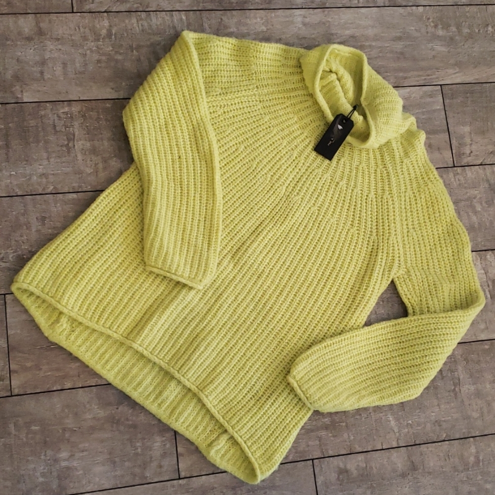 Rag & Bone Lime Green Sweater 593